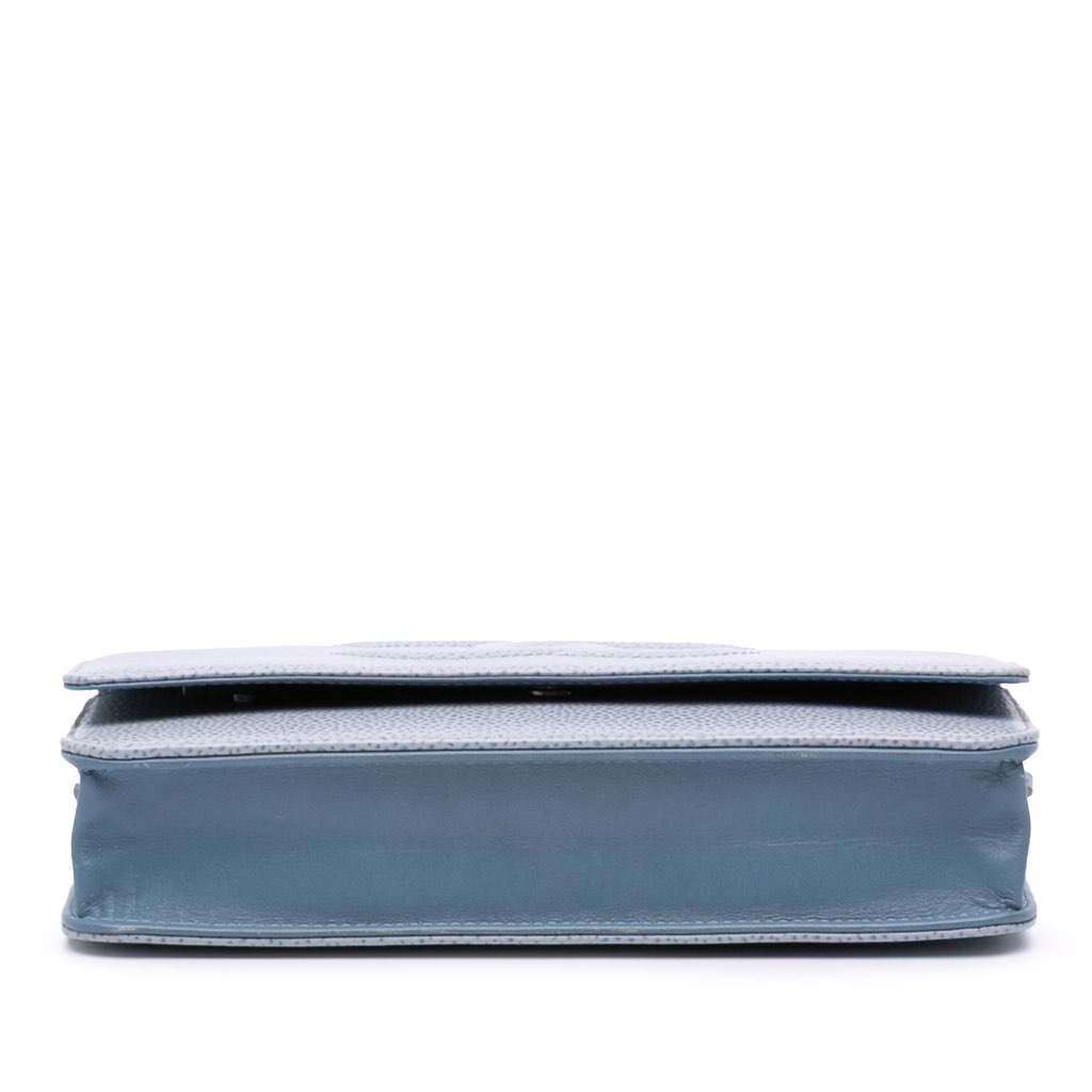 Chanel CC Caviar Wallet On Chain - Image 6