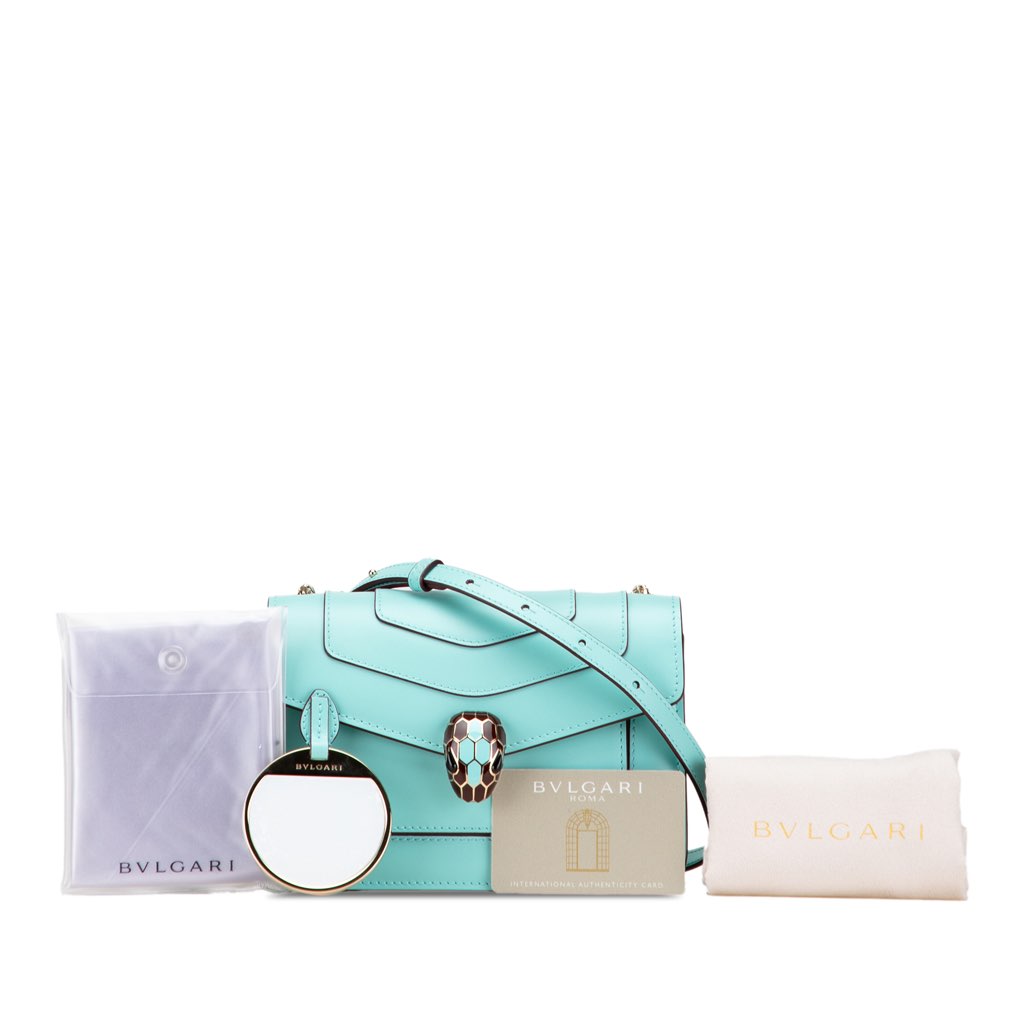 Bvlgari Leather Serpenti Forever Crossbody - Image 12