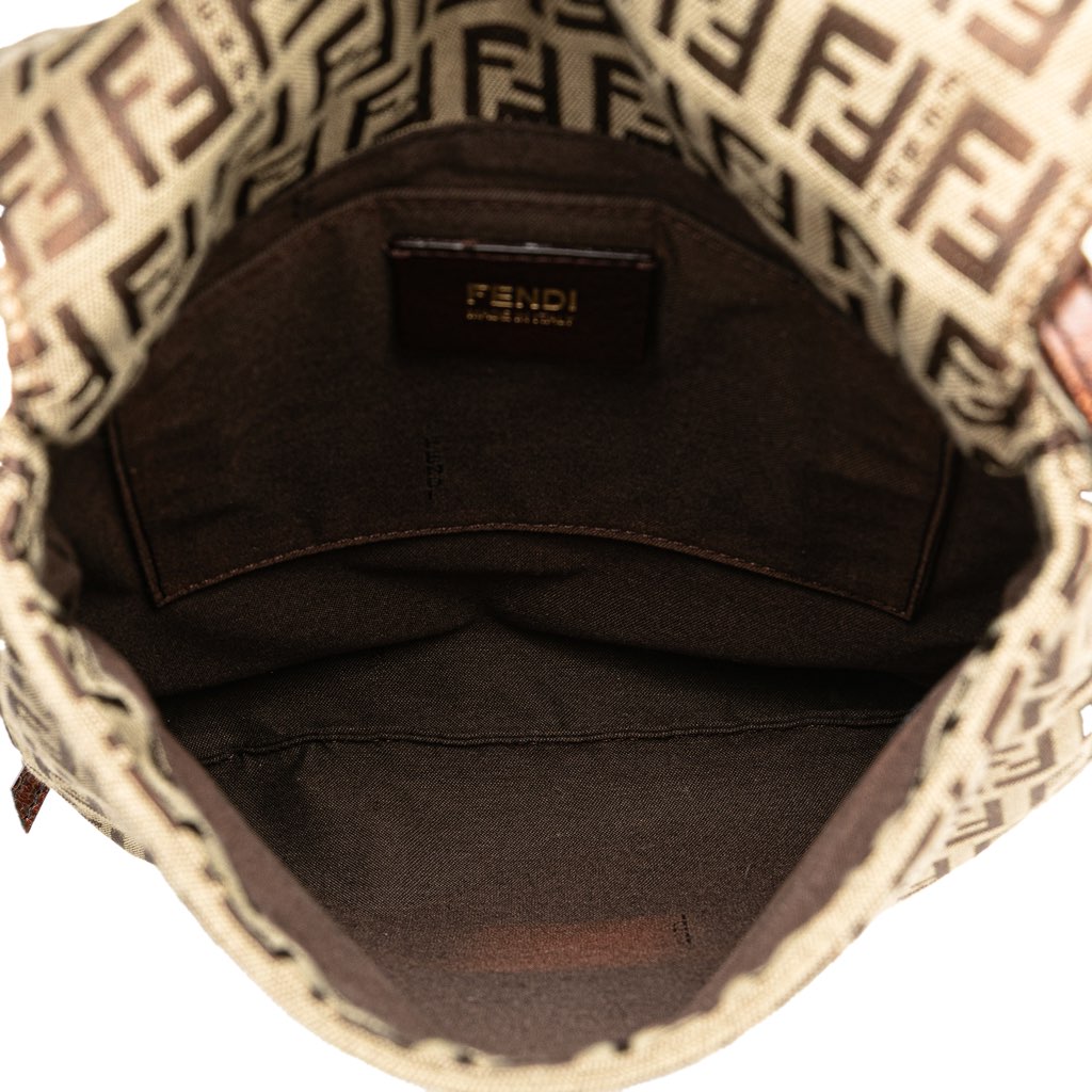 Fendi Zucchino Canvas Crossbody - 4