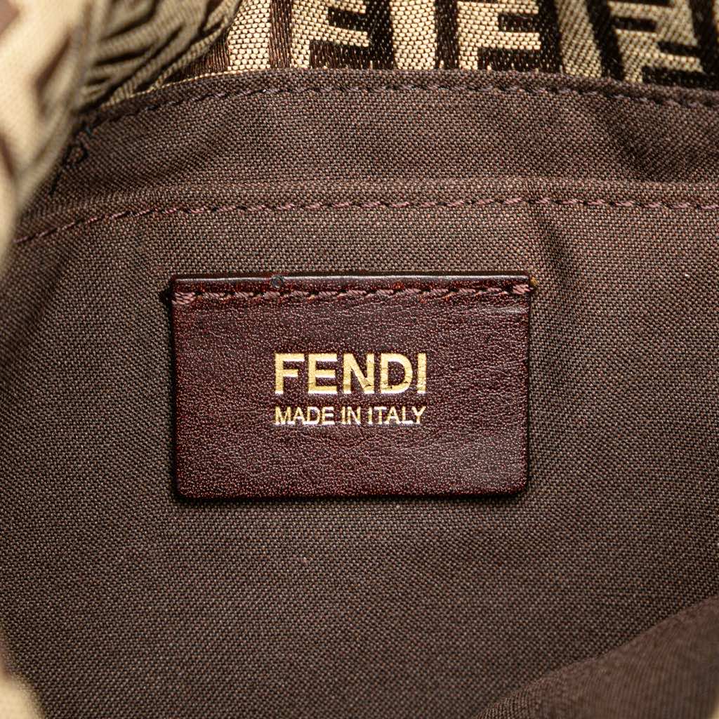 Fendi Zucchino Canvas Crossbody - Side view