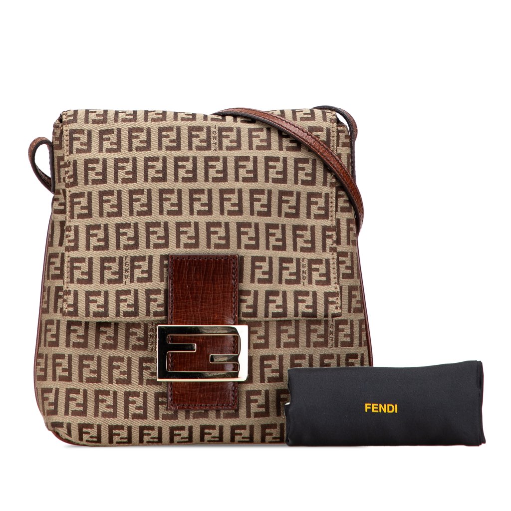 Fendi Zucchino Canvas Crossbody - Image 12