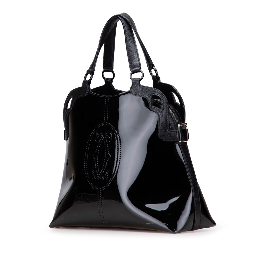 Cartier Patent Marcello De Cartier Satchel - Back view