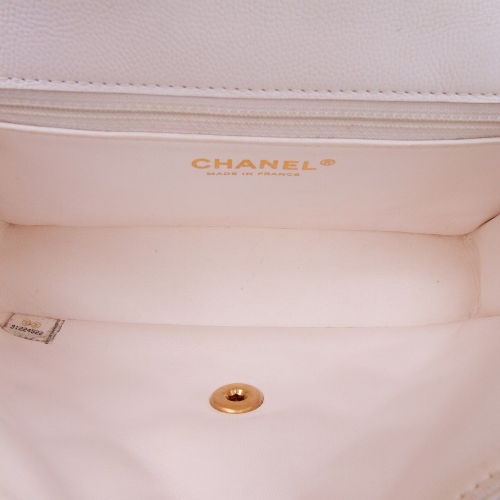 Chanel Medium Quilted Caviar Sweet Classic Flap - 4