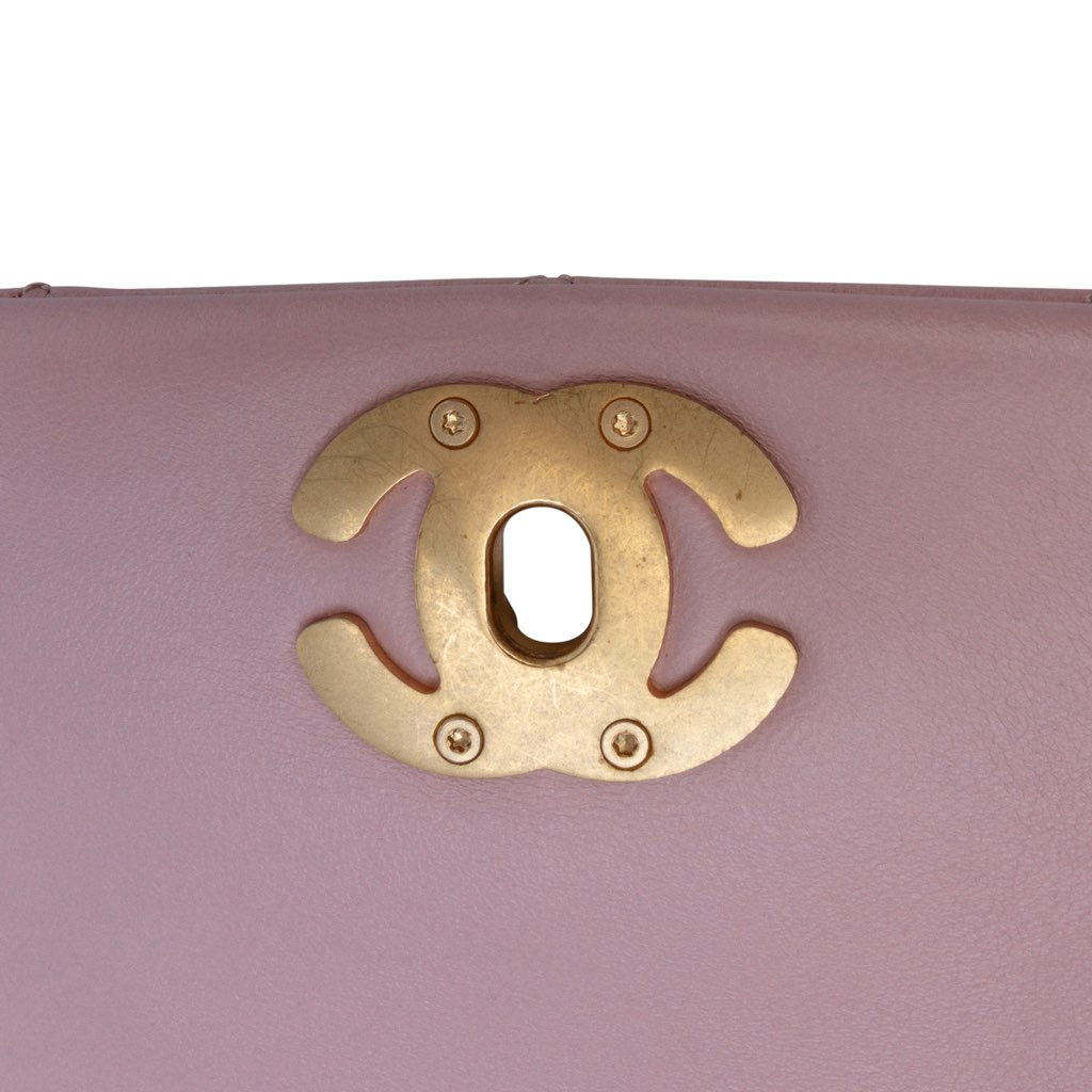 Chanel Quilted Lambskin Braided CC Single Flap - Detail 1