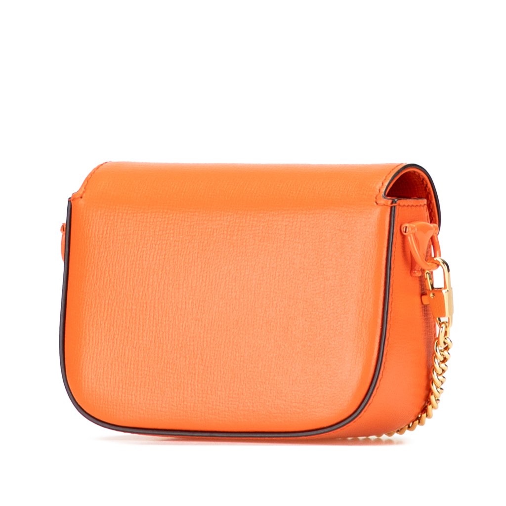 Gucci Mini Leather Horsebit 1955 Web Satchel - 2