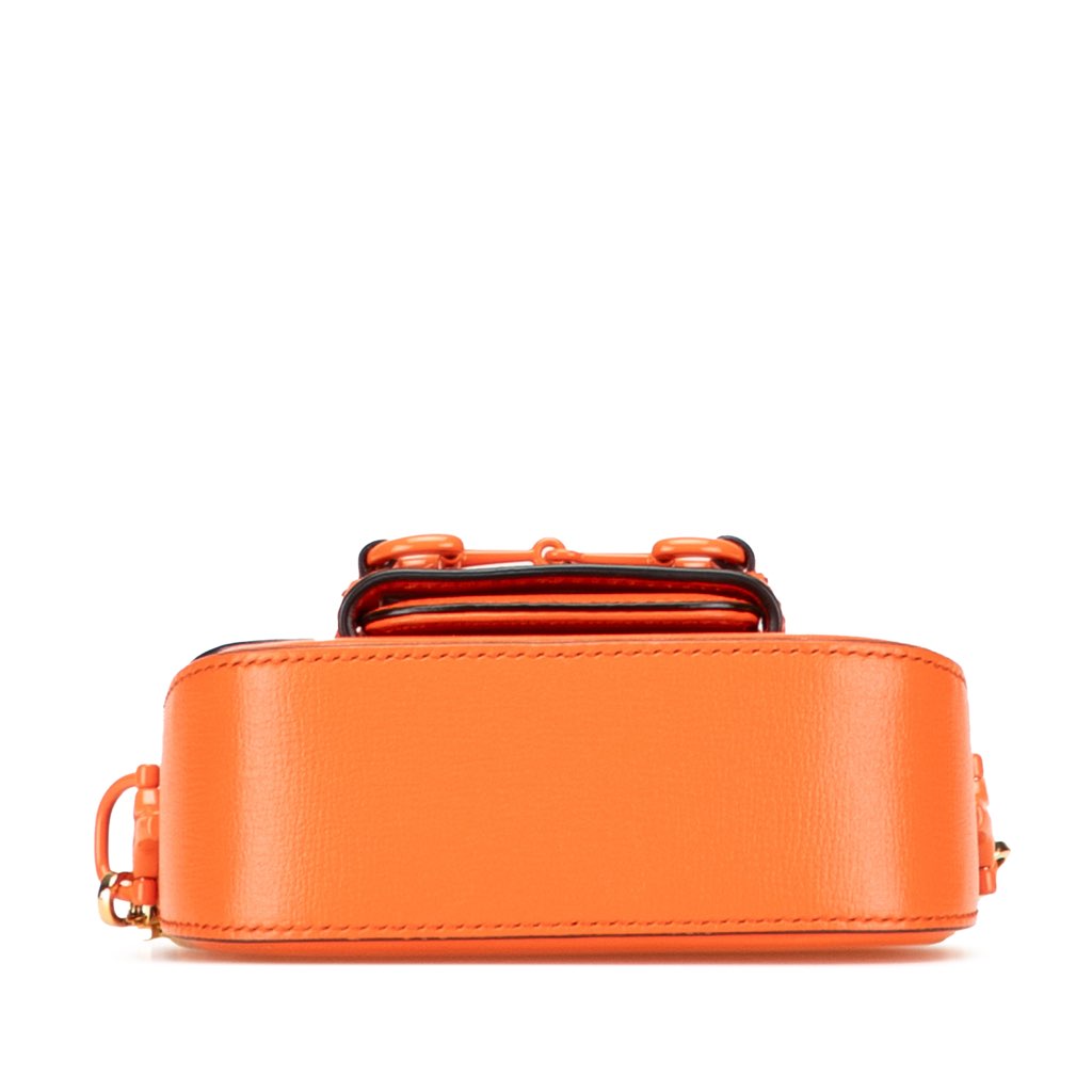 Gucci Mini Leather Horsebit 1955 Web Satchel - 3