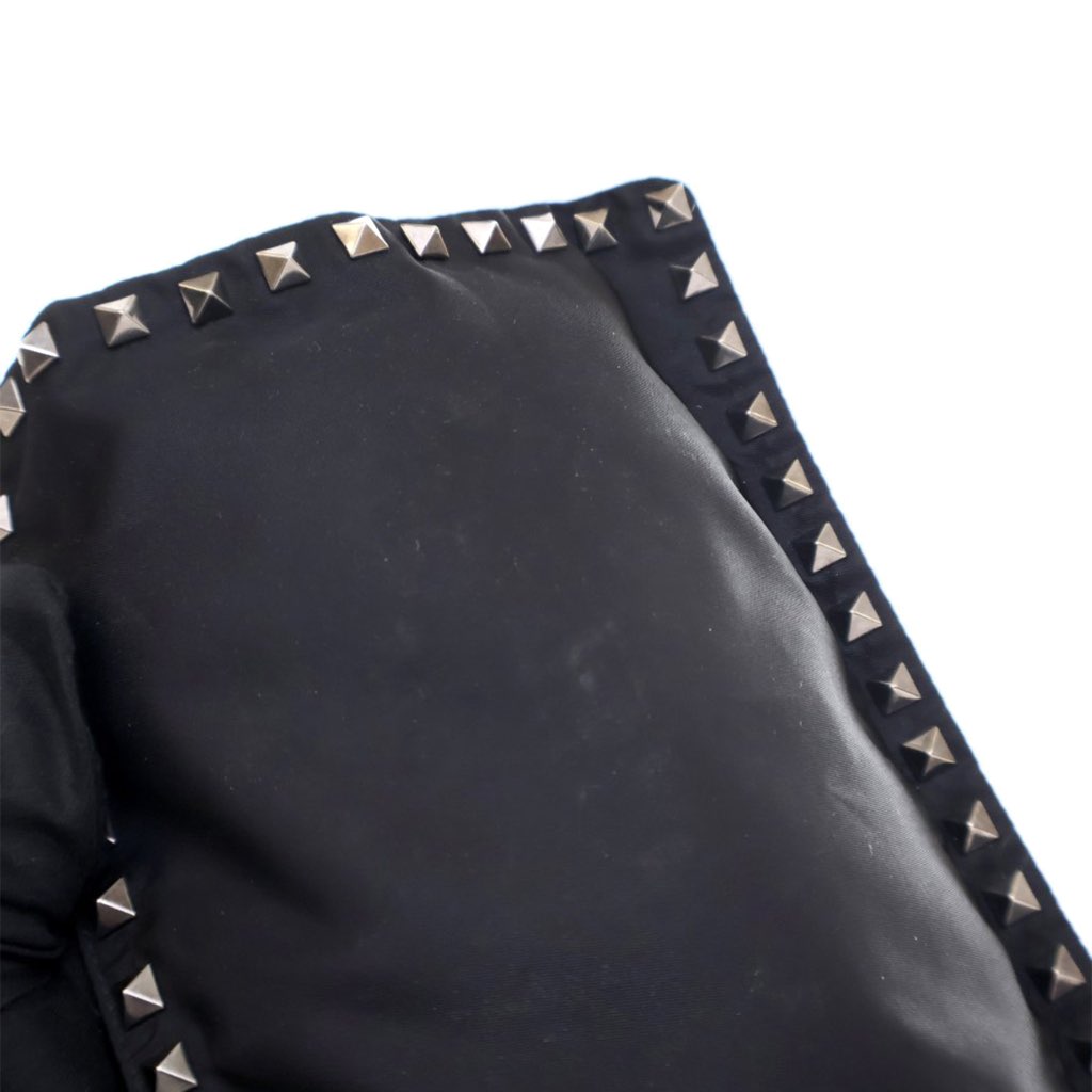 Valentino Nylon Rockstud Zip Pouch - Detail 1
