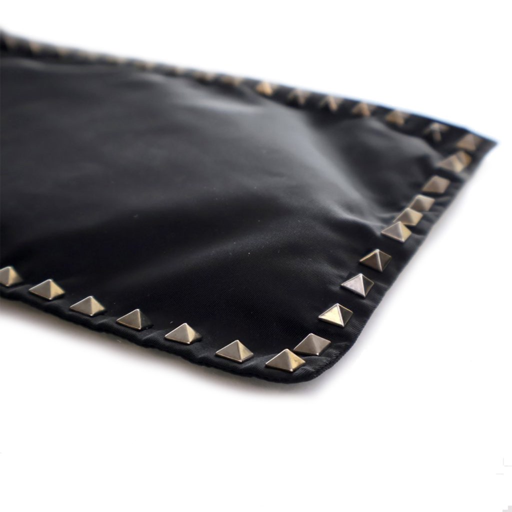 Valentino Nylon Rockstud Zip Pouch - Detail 2