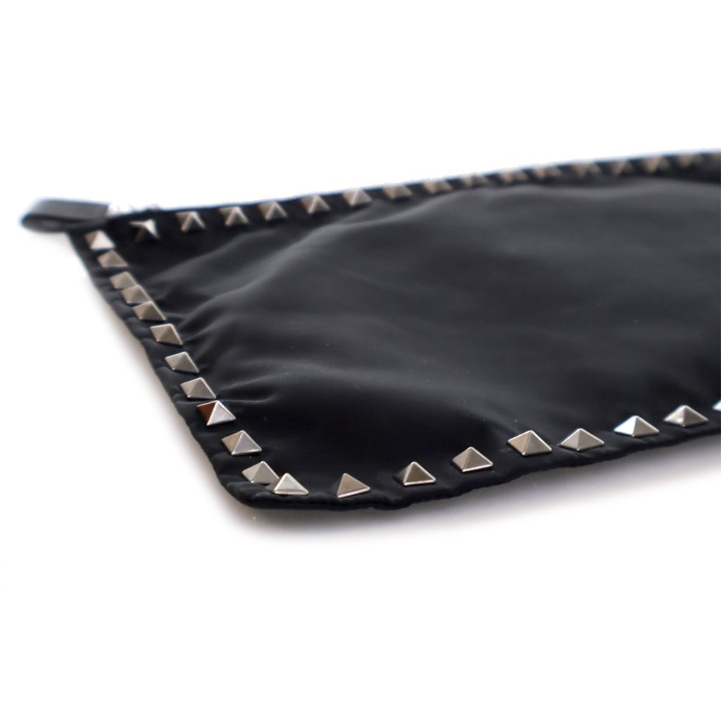 Valentino Nylon Rockstud Zip Pouch - Image 10