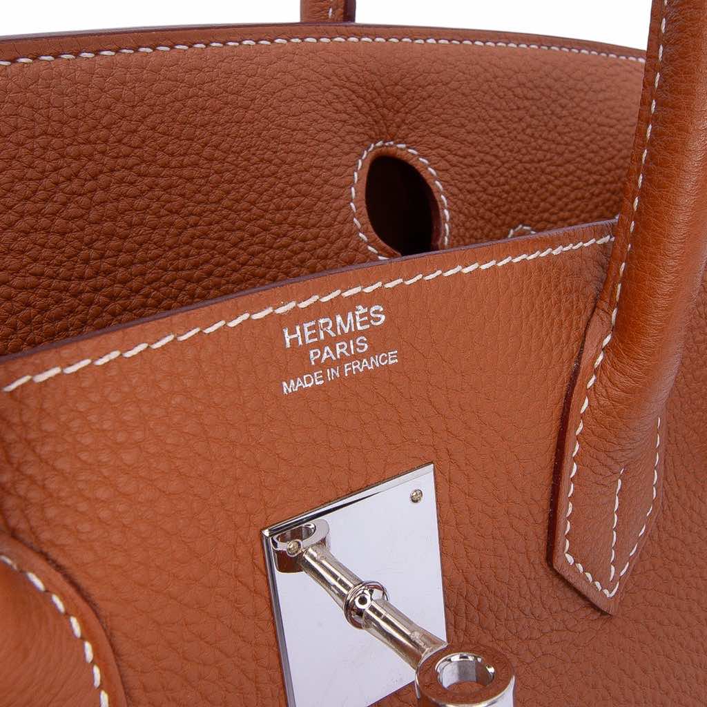 Hermès Togo Birkin Retourne 30 - 5