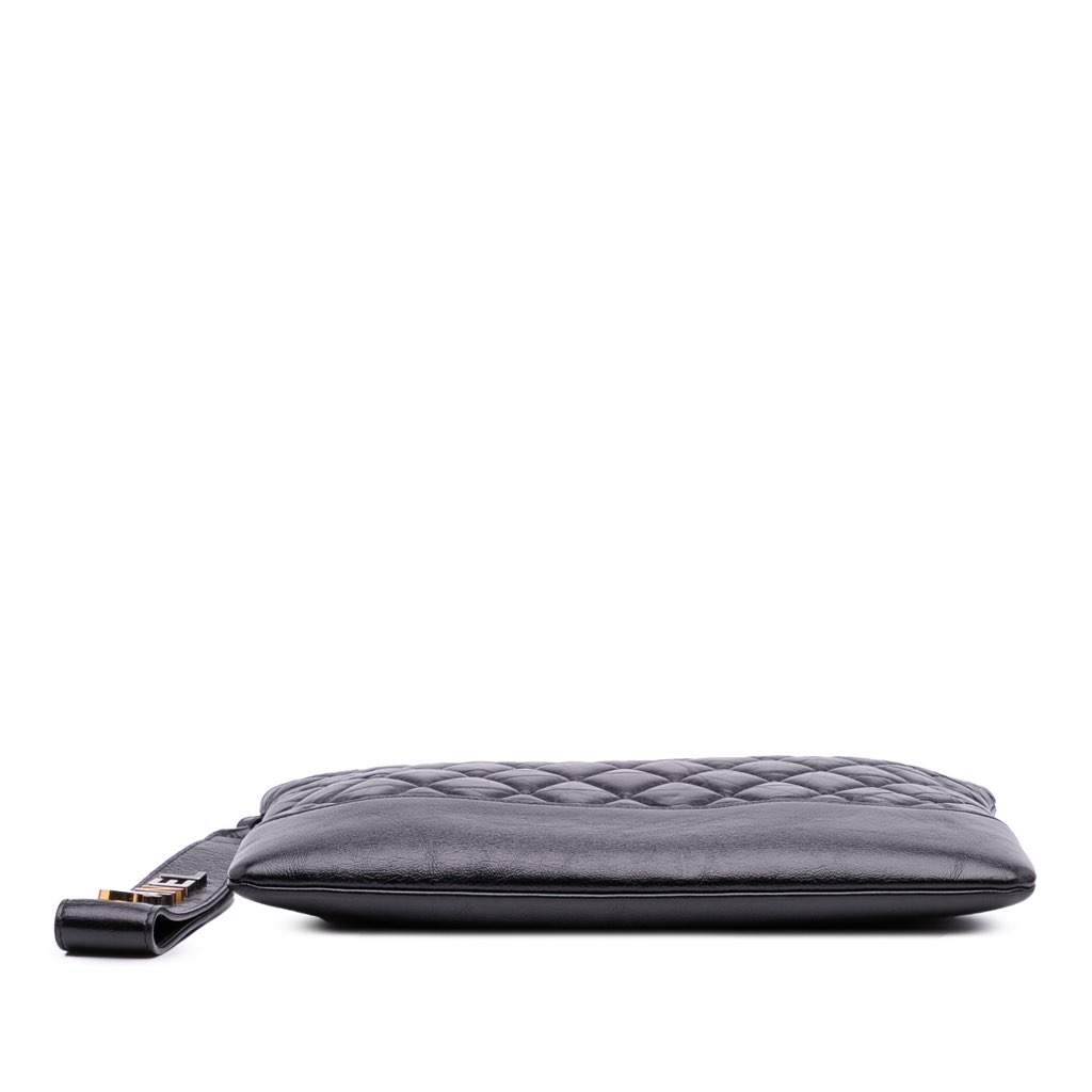 Chanel Medium Aged Calfskin Gabrielle O Case Clutch - 3