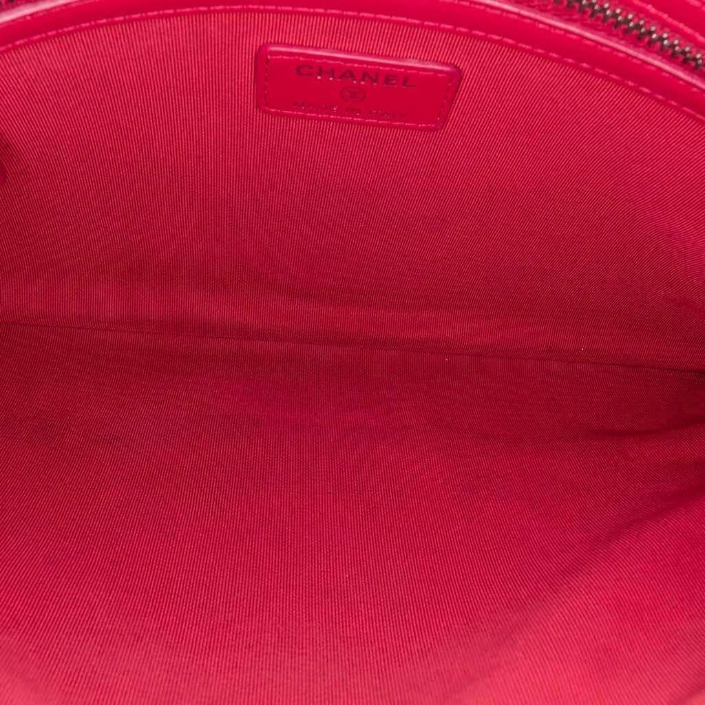 Chanel Medium Aged Calfskin Gabrielle O Case Clutch - 4