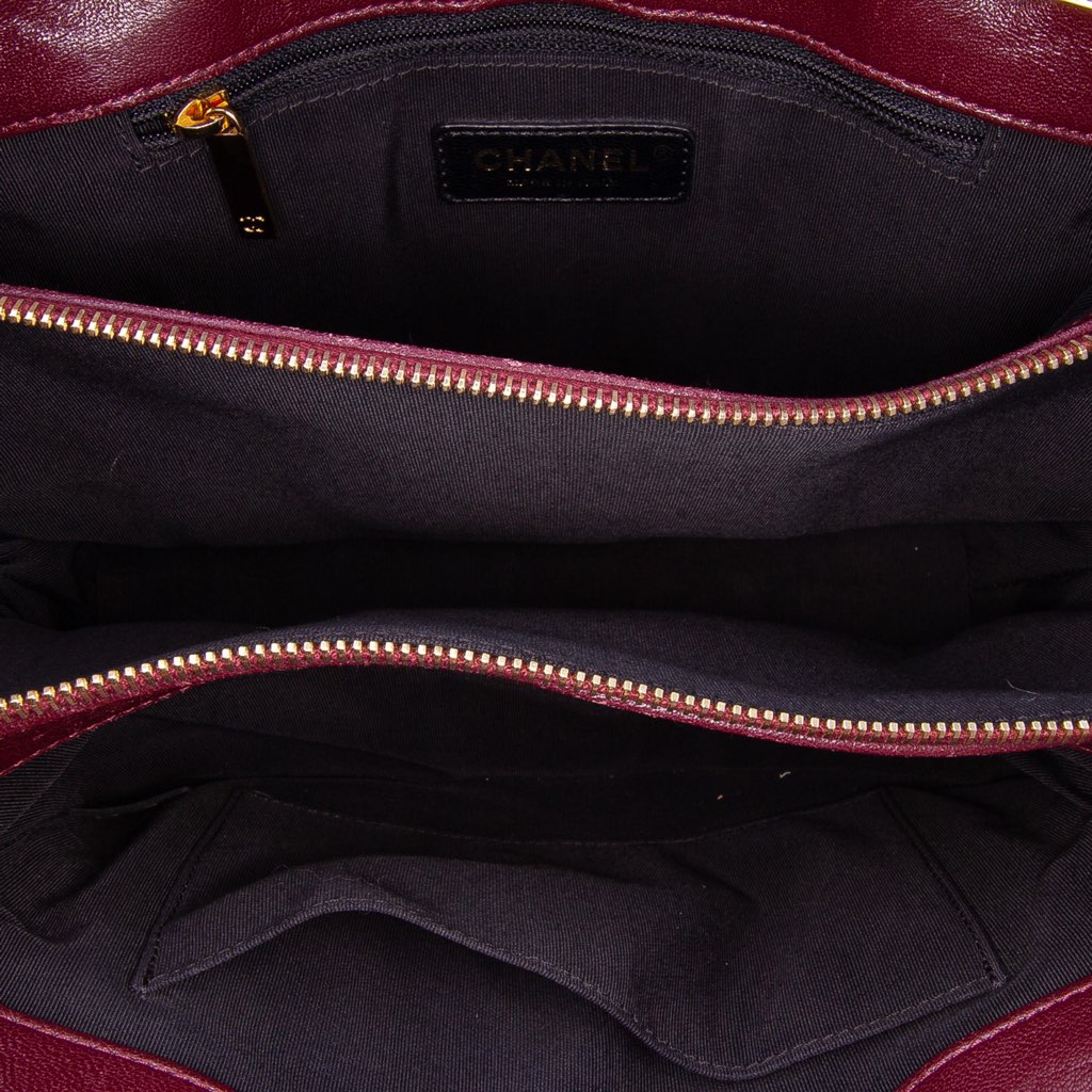 Chanel Small Sheepskin Mademoiselle Shopping Tote - 4