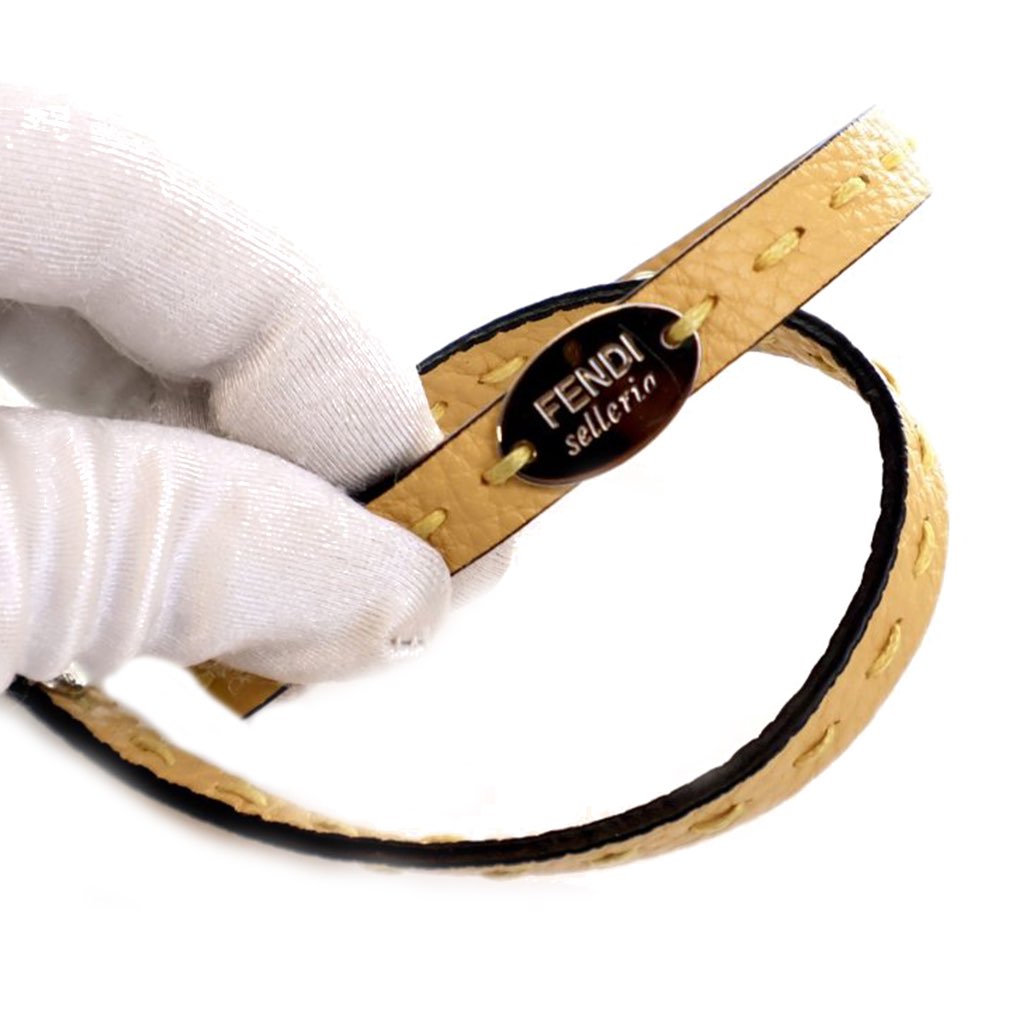 Fendi Leather Selleria Double Wrap Bracelet - 2