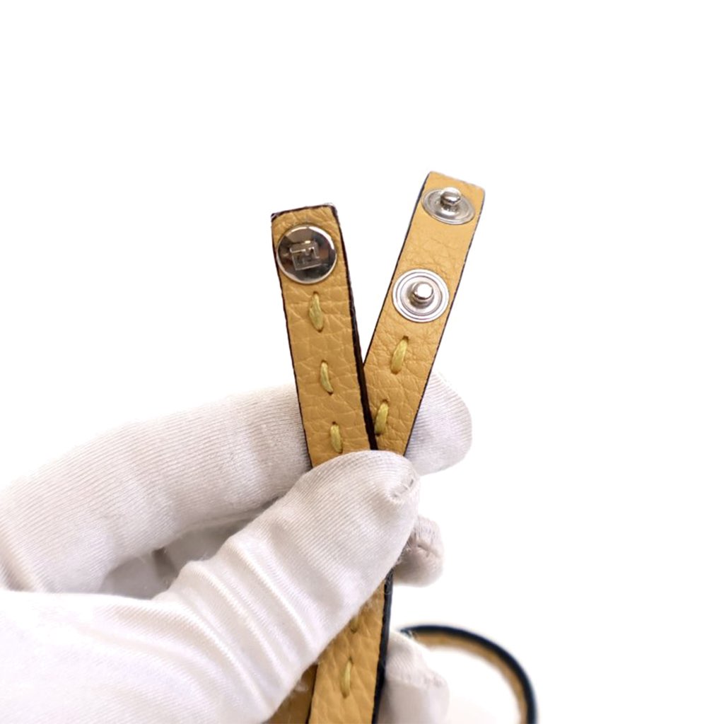 Fendi Leather Selleria Double Wrap Bracelet - 3