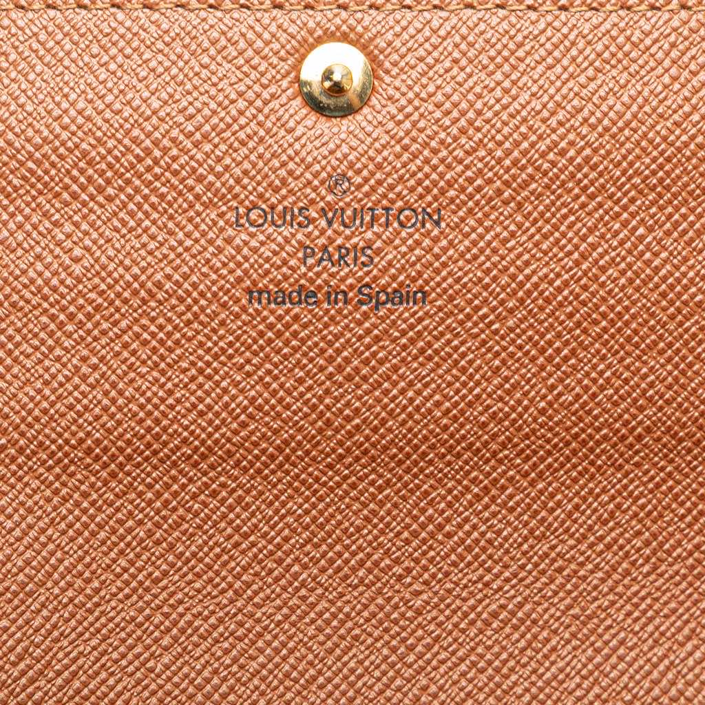 Louis Vuitton Monogram Sarah Long Wallet - 5
