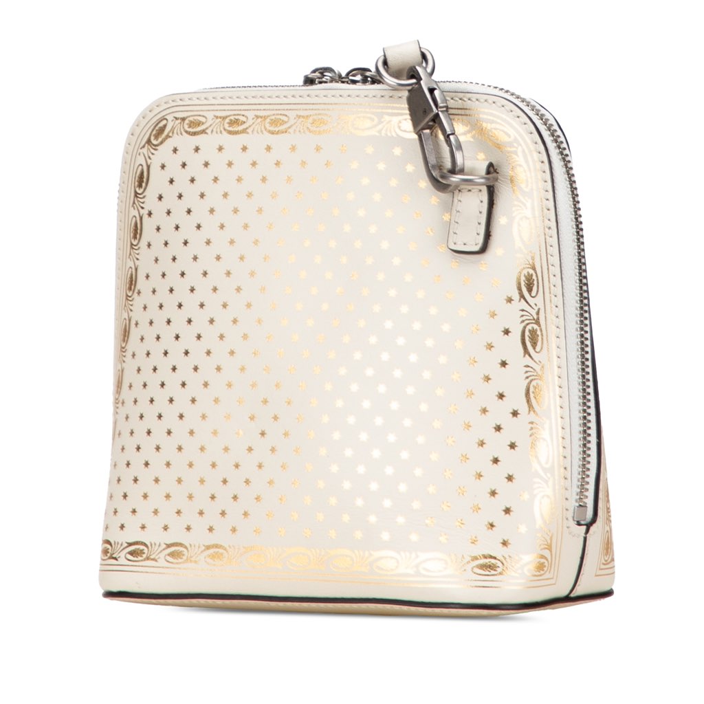 Gucci Mini Calfskin Guccy Sega Crossbody - Back view