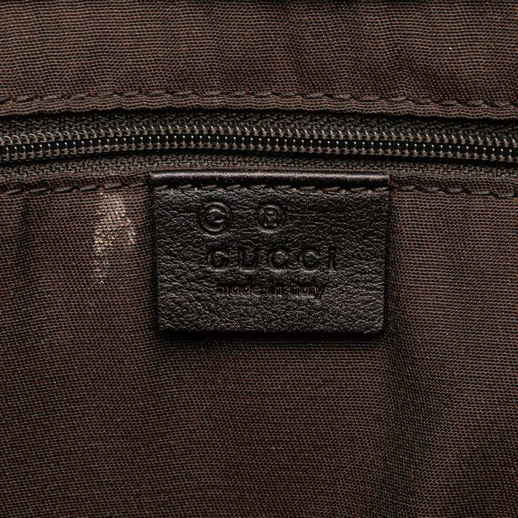 Gucci GG Canvas Crest Tote - Side view