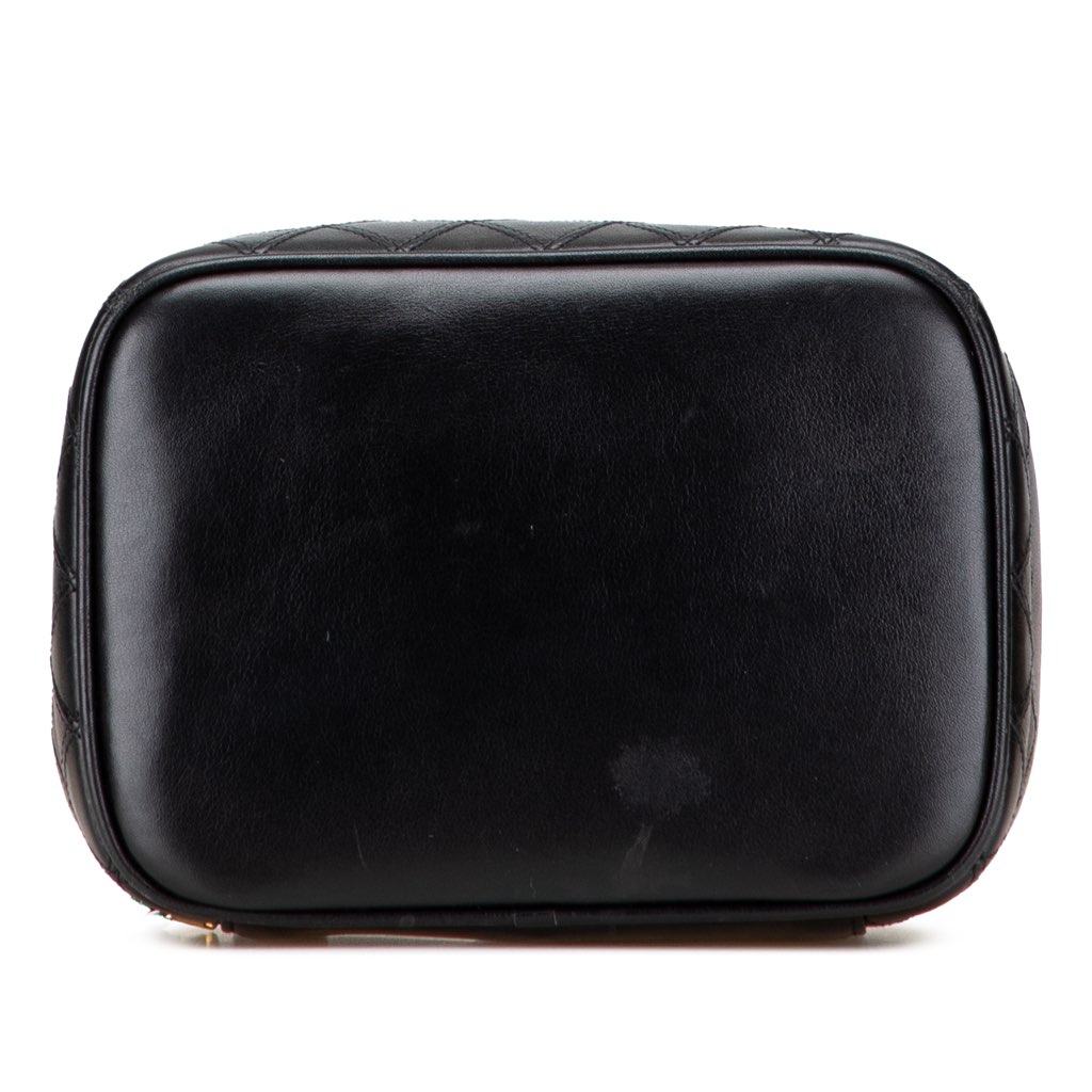 Chanel CC Quilted Lambskin Vanity Case - 3