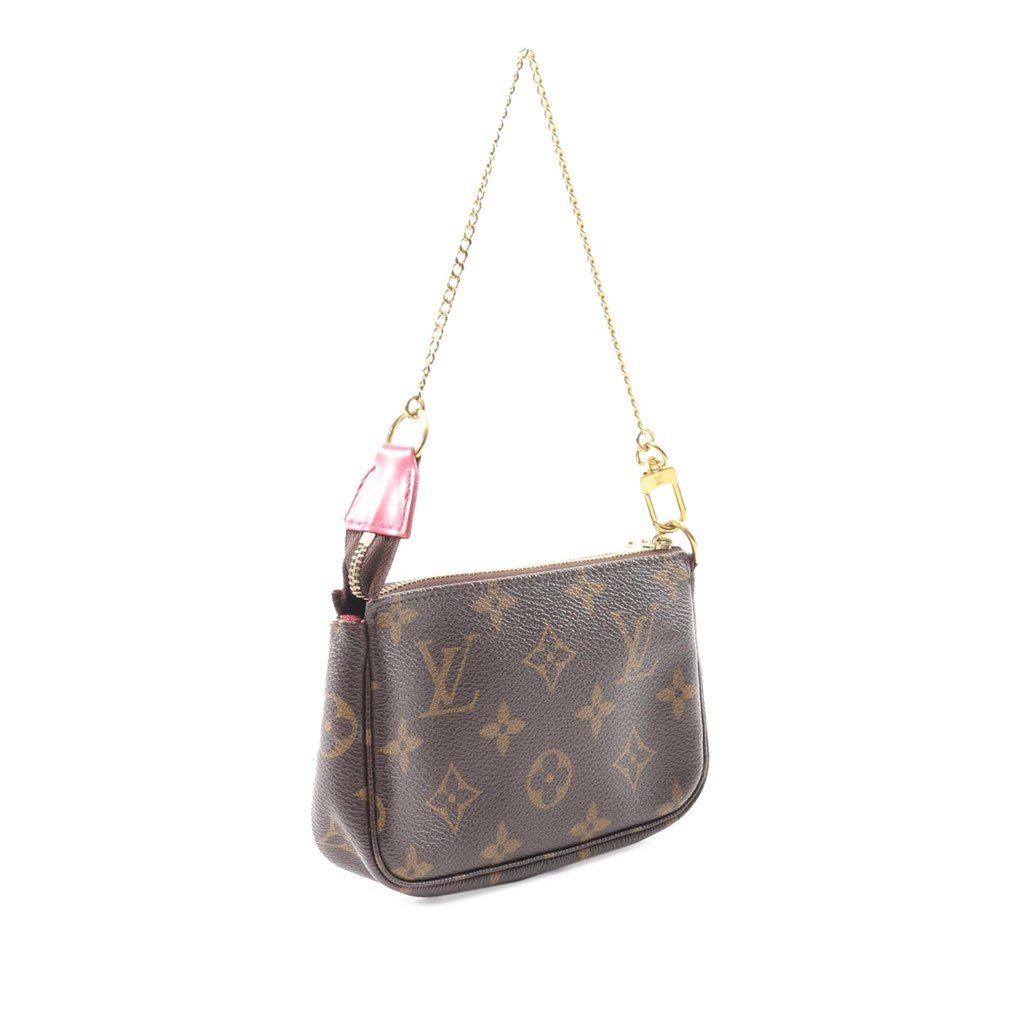 Louis Vuitton Monogram Vivienne Christmas Roller Coaster Mini Pochette Accessoires - Back view