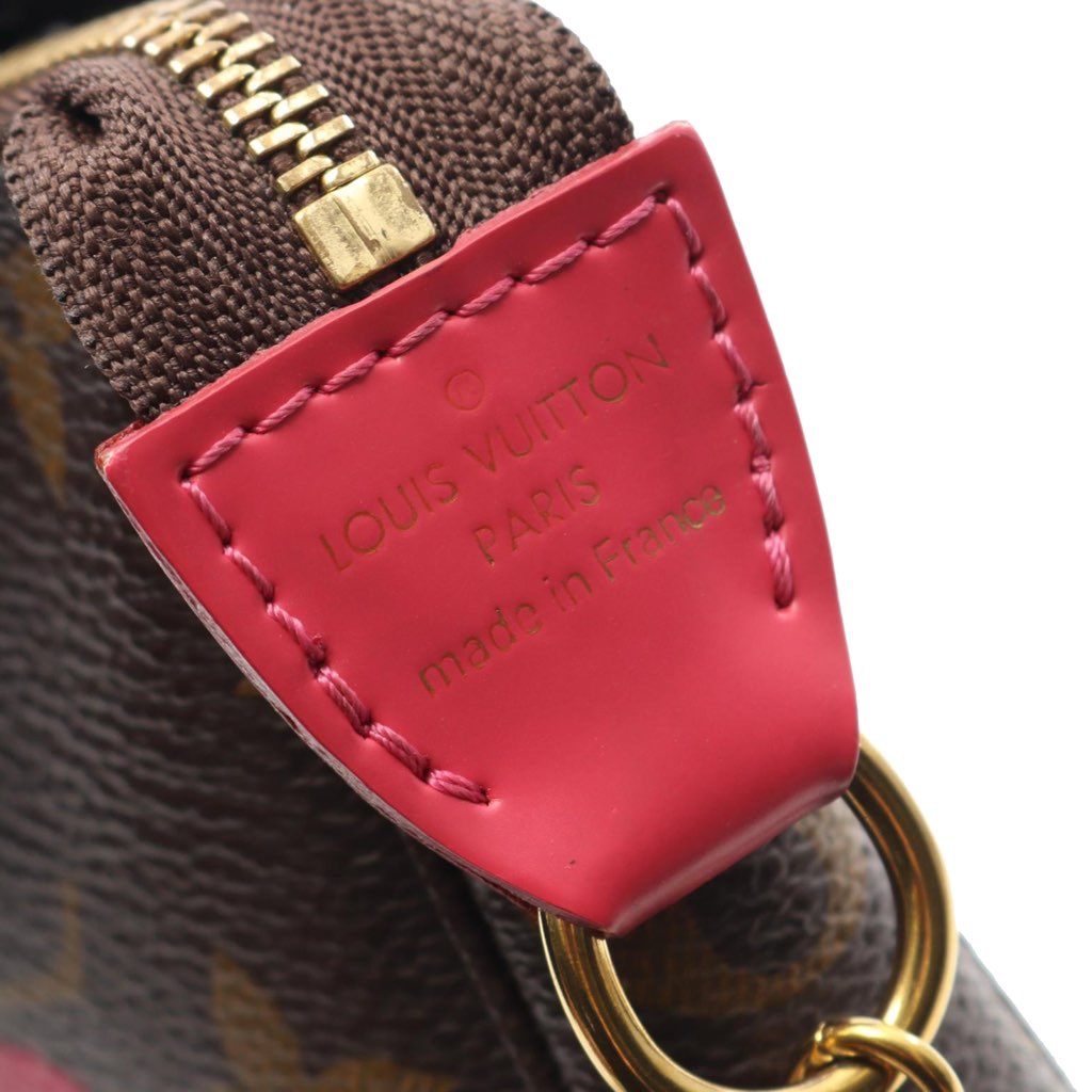 Louis Vuitton Monogram Vivienne Christmas Roller Coaster Mini Pochette Accessoires - Side view