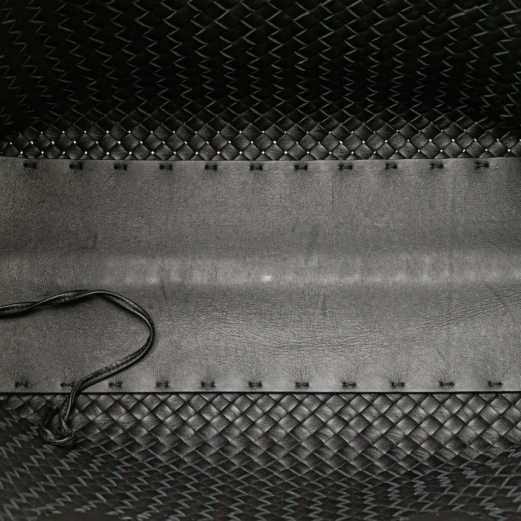 Bottega Veneta Medium Lambskin Intreccio Cabat Tote - 4