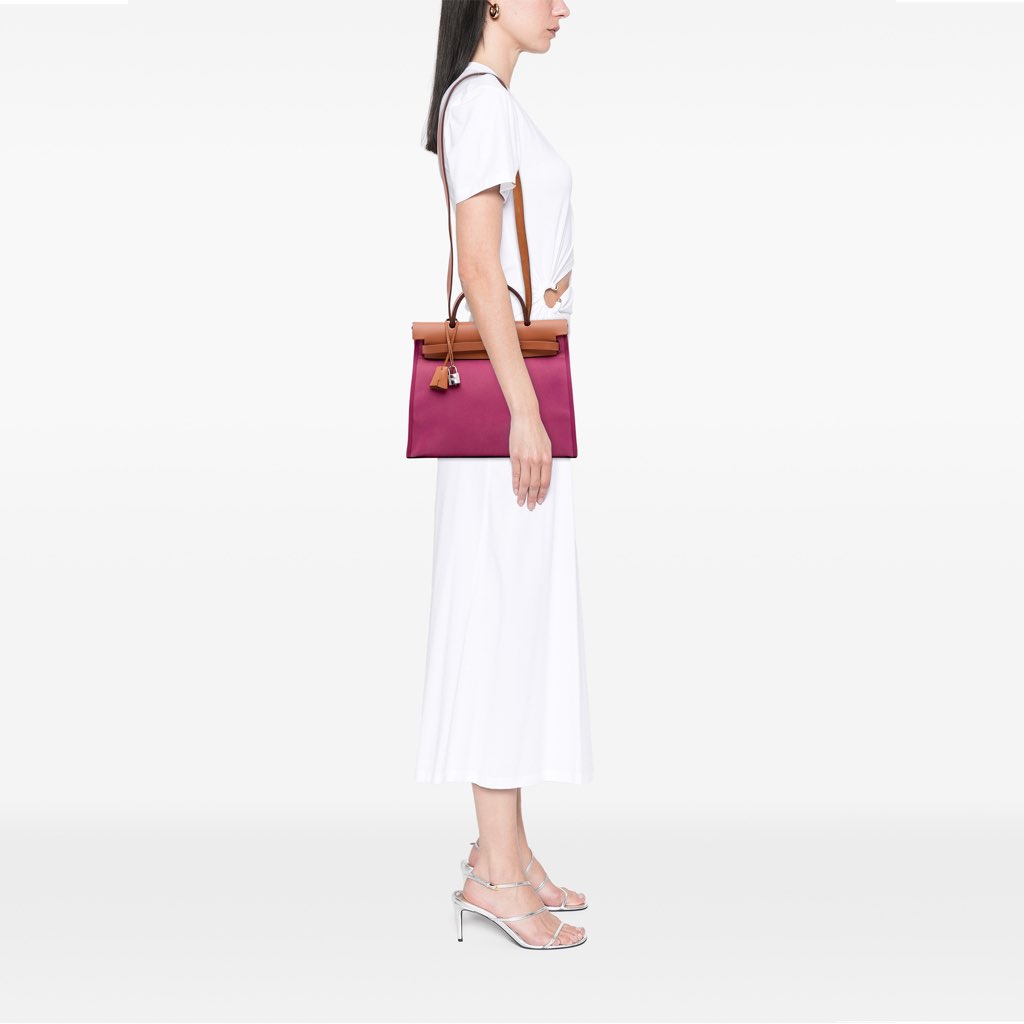 Hermès Toile Herbag Zip 31 - Image 14