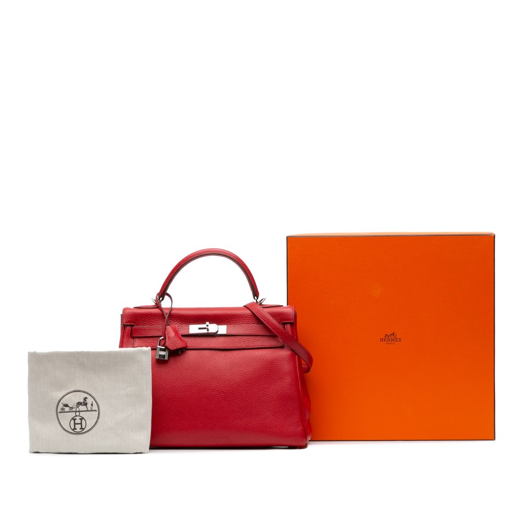 Hermès Togo Kelly II Retourne 32 - Image 12