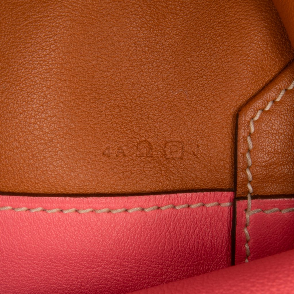 Hermès Multicolor Swift and Veau Sikkim Double Sens 28 - Detail 1