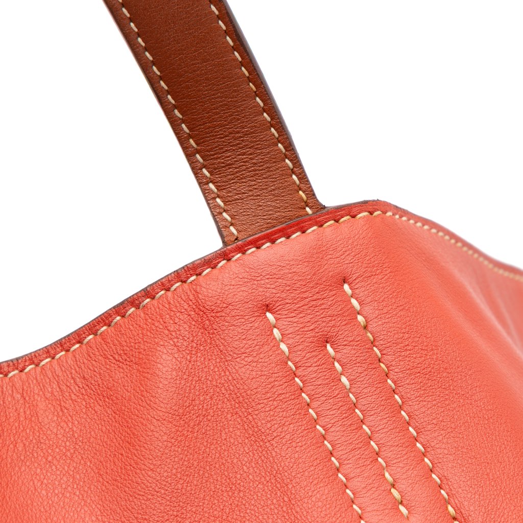 Hermès Multicolor Swift and Veau Sikkim Double Sens 28 - Detail 2