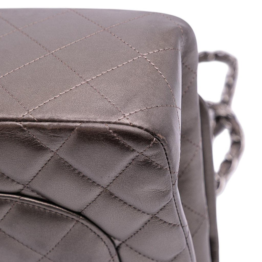 Chanel Jumbo Classic Lambskin Double Flap - Image 11