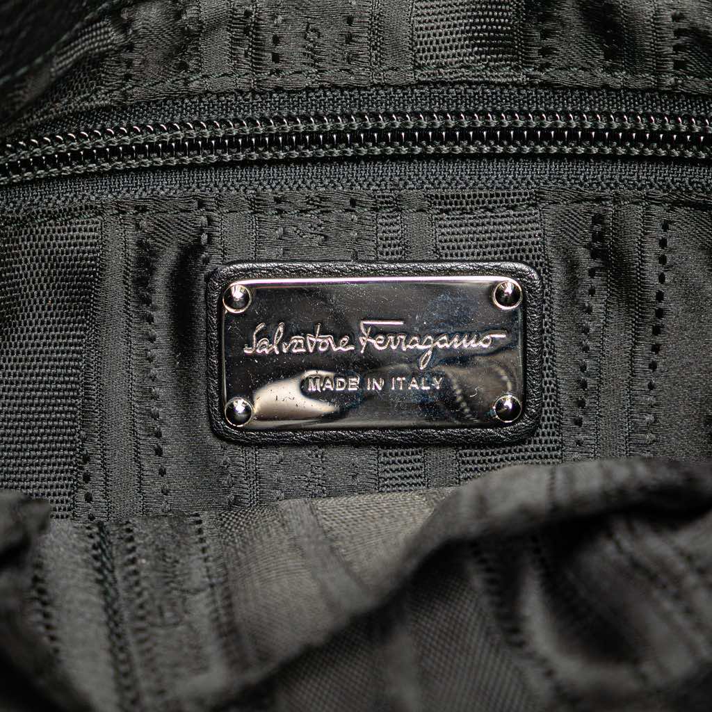 Salvatore Ferragamo Leather Gancini Crossbody - 5