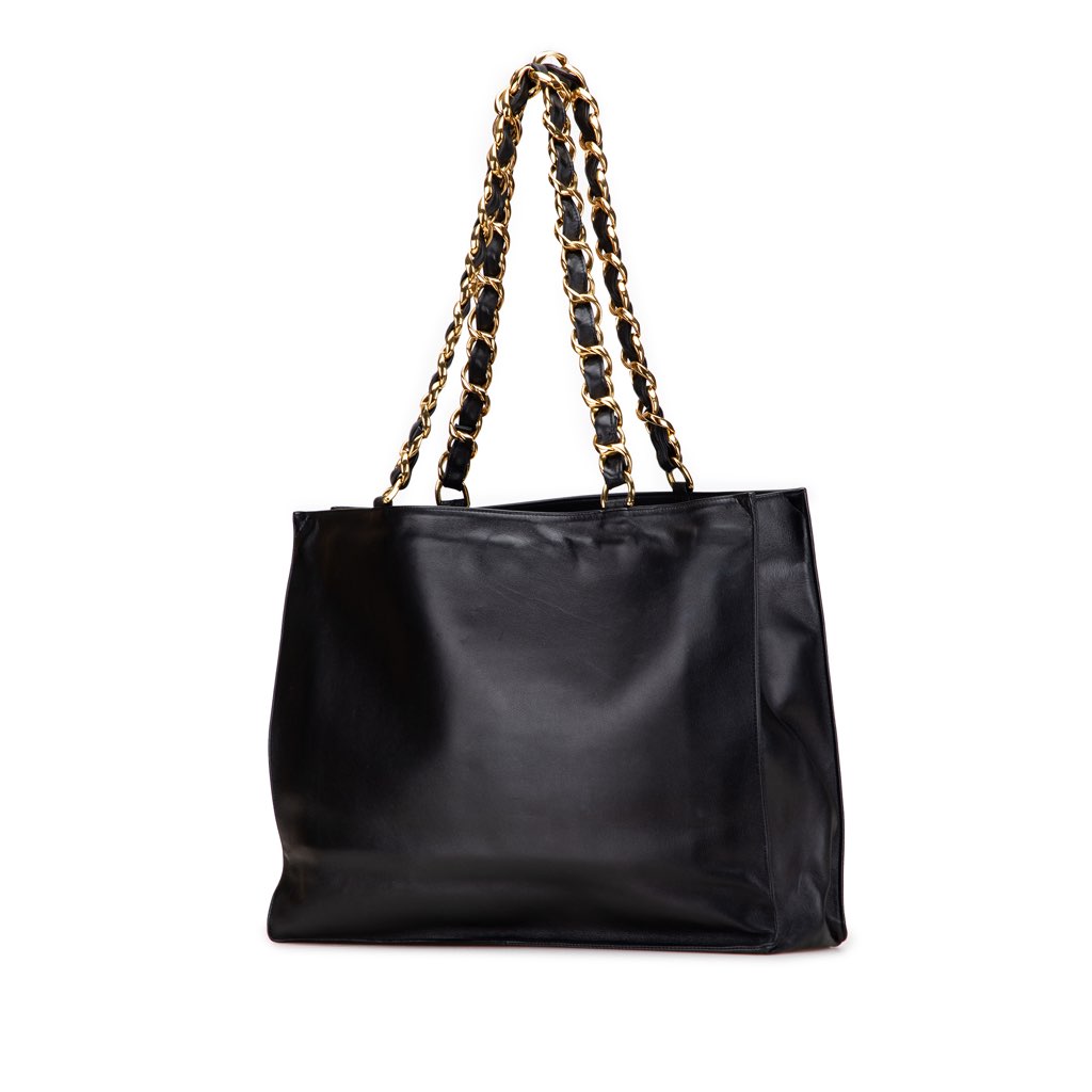 Chanel CC Lambskin Chain Tote - 2