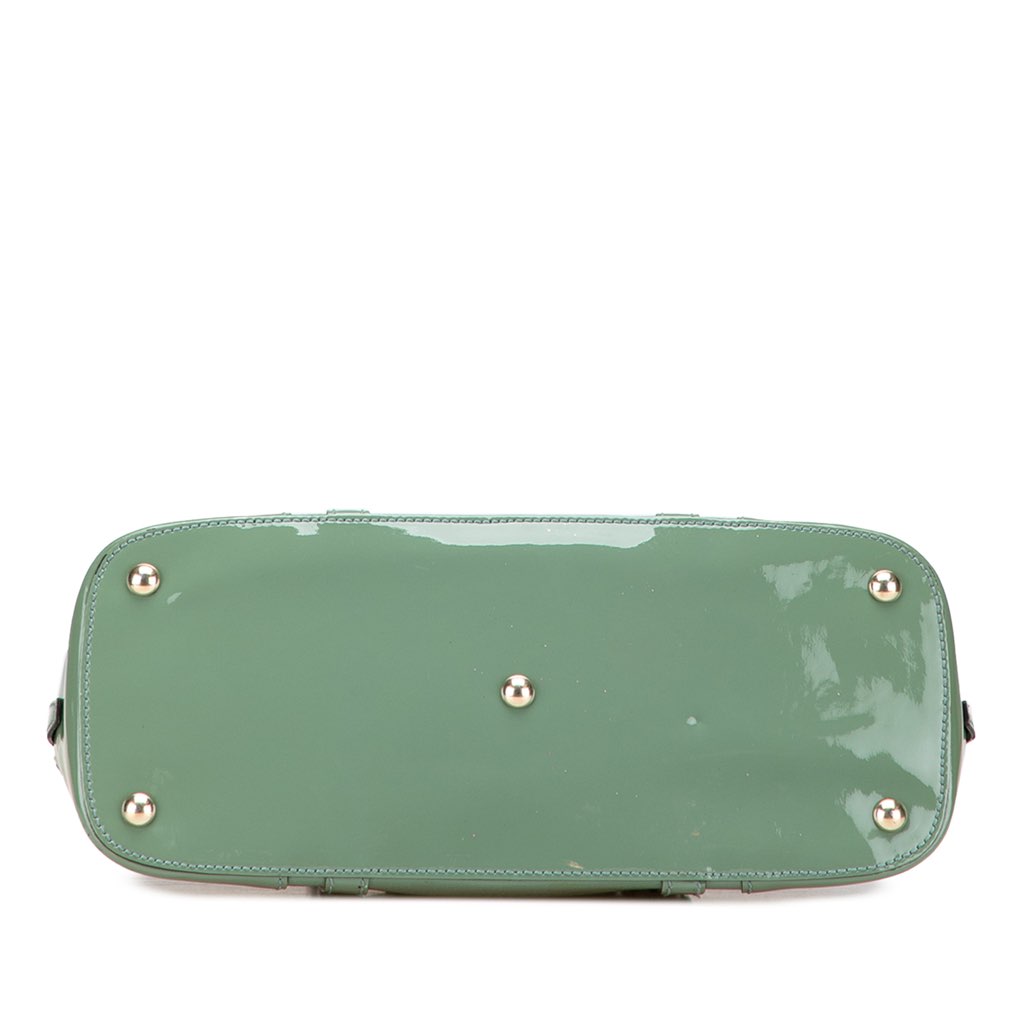 Gucci Small Microguccissima Patent Nice Satchel - 3