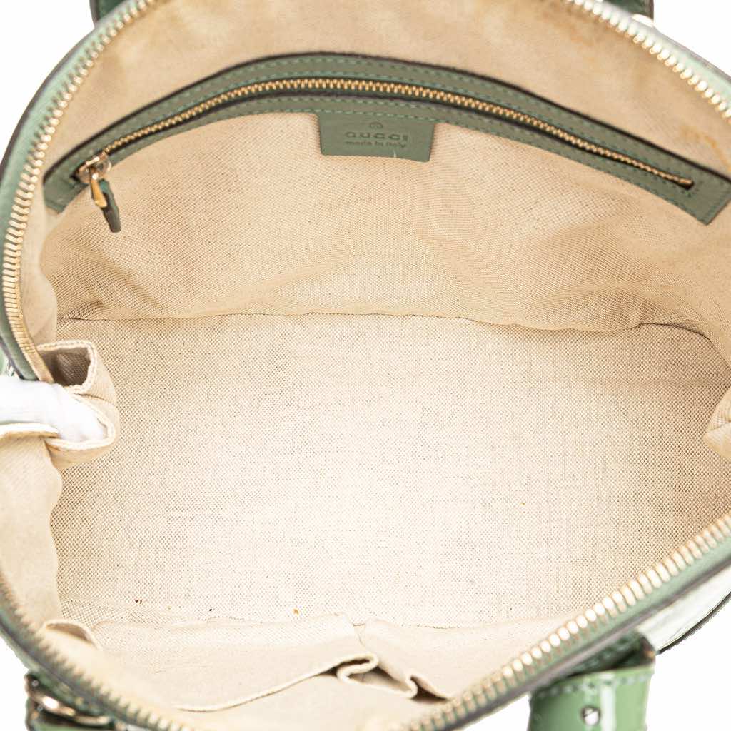 Gucci Small Microguccissima Patent Nice Satchel - 4