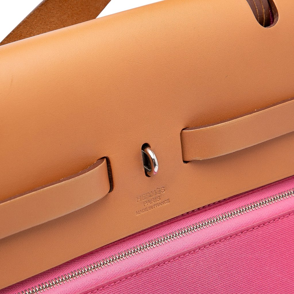 Hermès Toile Herbag Zip 39 - Image 11