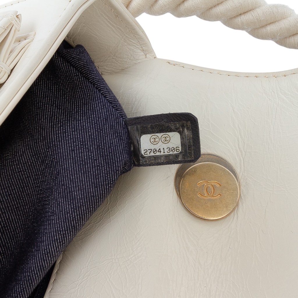 Chanel Crumpled Calfskin En Vogue Rope Flap - 5