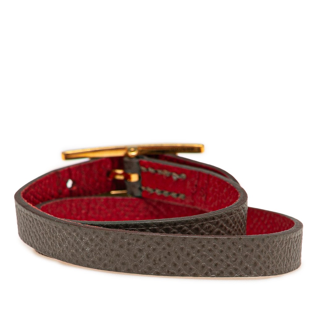 Hermès Epsom Behapi Double Tour Bracelet - Image 6