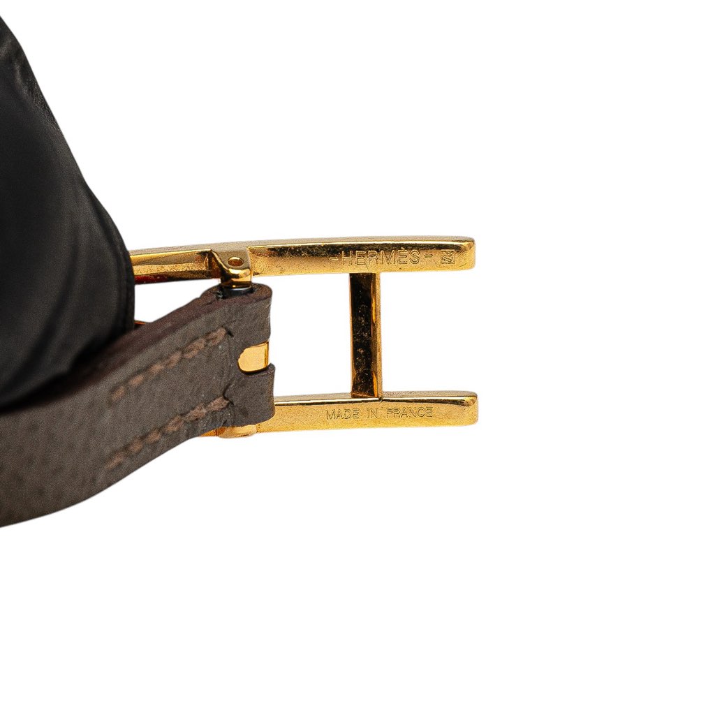 Hermès Epsom Behapi Double Tour Bracelet - Detail 1