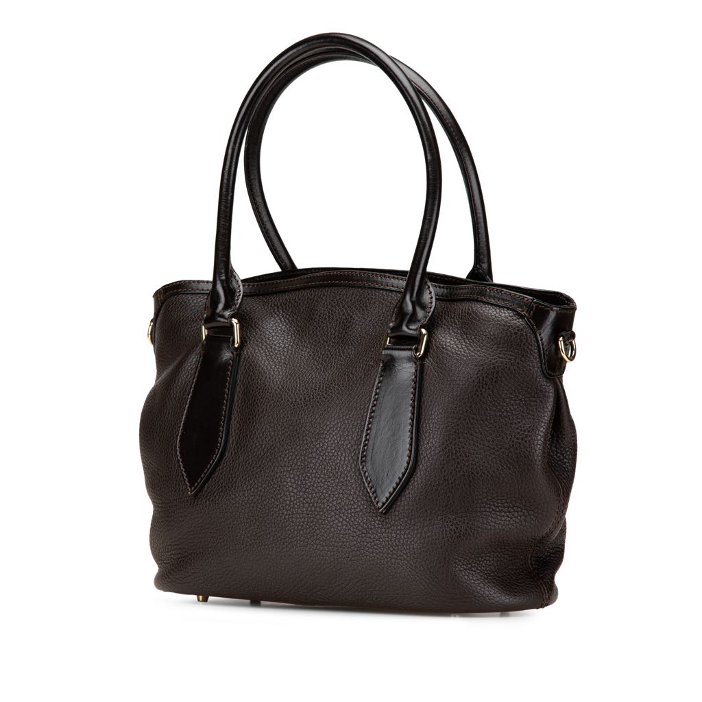Burberry Medium Grainy Calfskin Baynard Satchel - 2