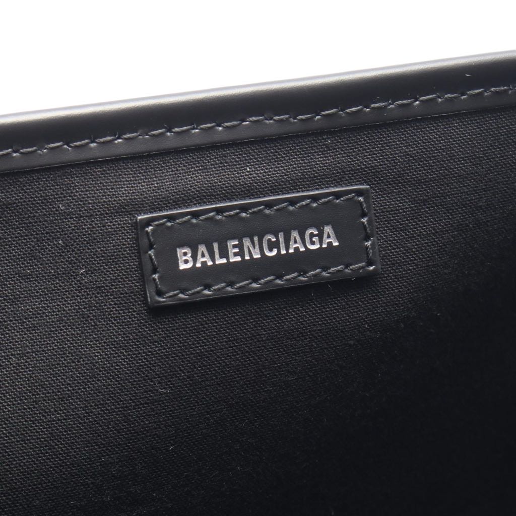 Balenciaga Canvas Navy Cabas Tote S - 4