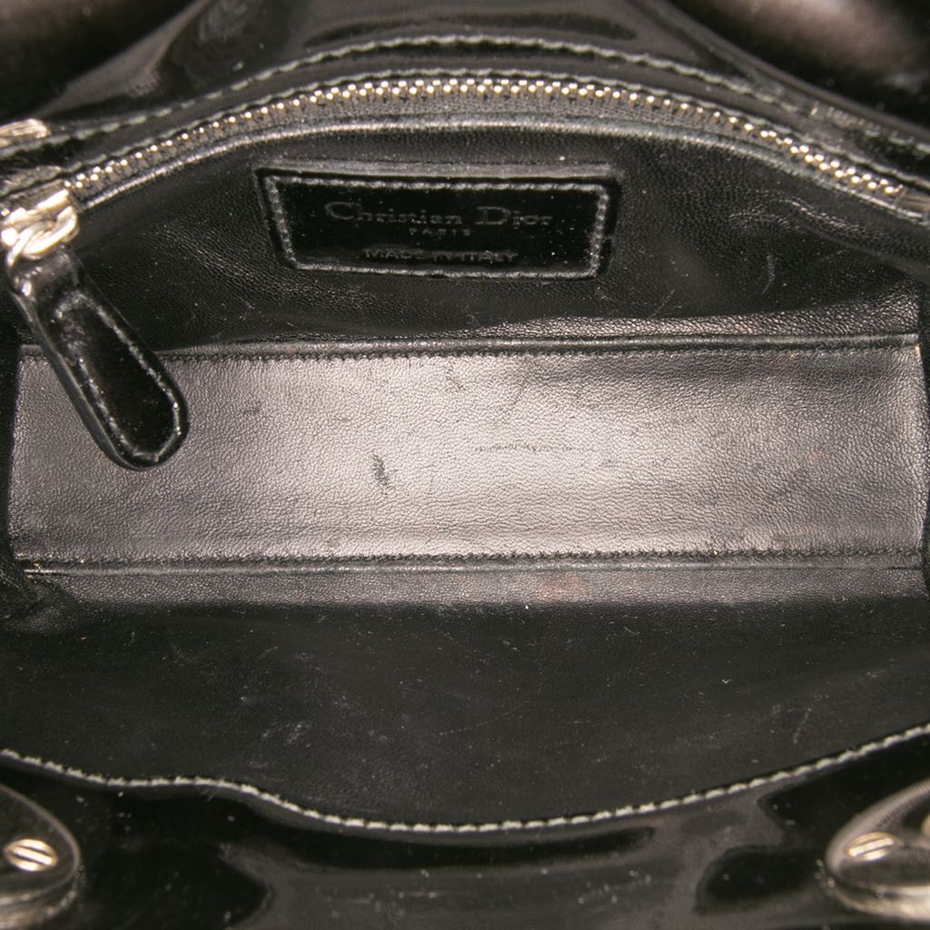 Dior Mini Patent Lady Dior - 4