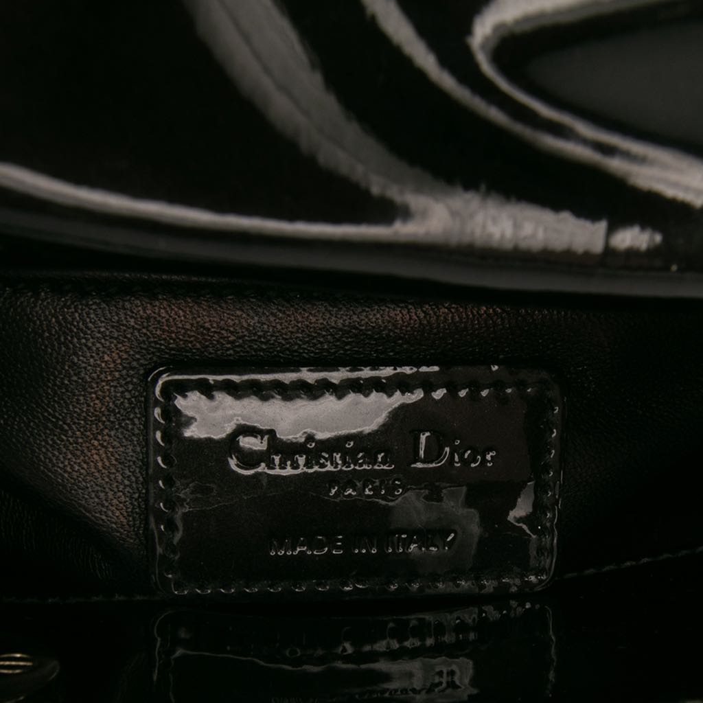 Dior Mini Patent Lady Dior - 5