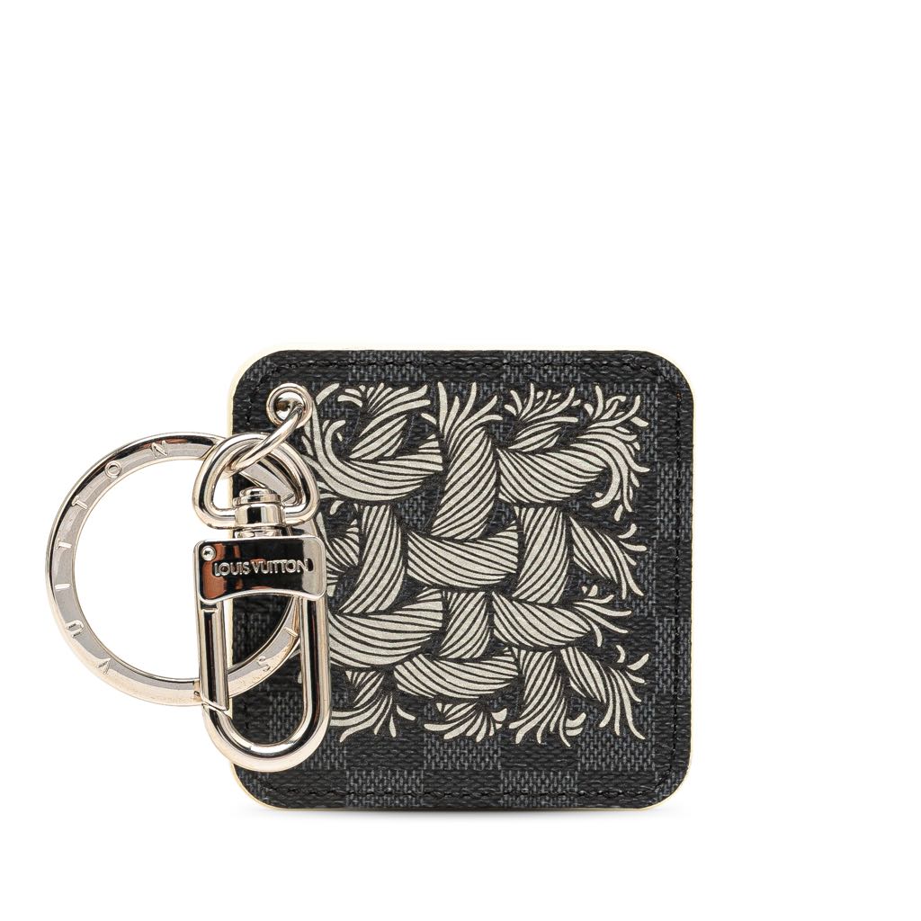 Louis Vuitton Christopher Nemeth Damier Graphite Rope Key Holder Bag Charm