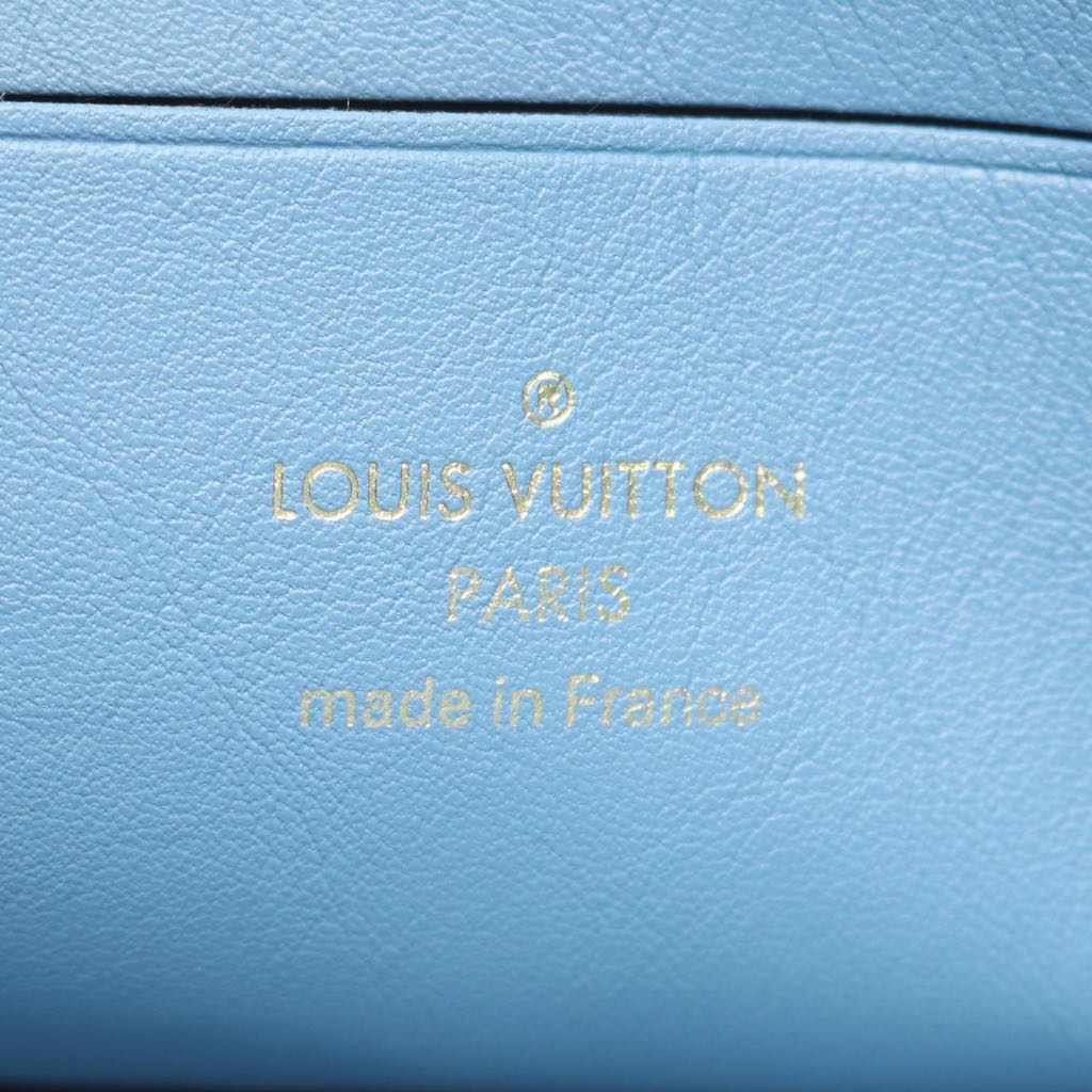 Louis Vuitton Embroidered Monogram Denim New Wave Zipped Pochette - 4