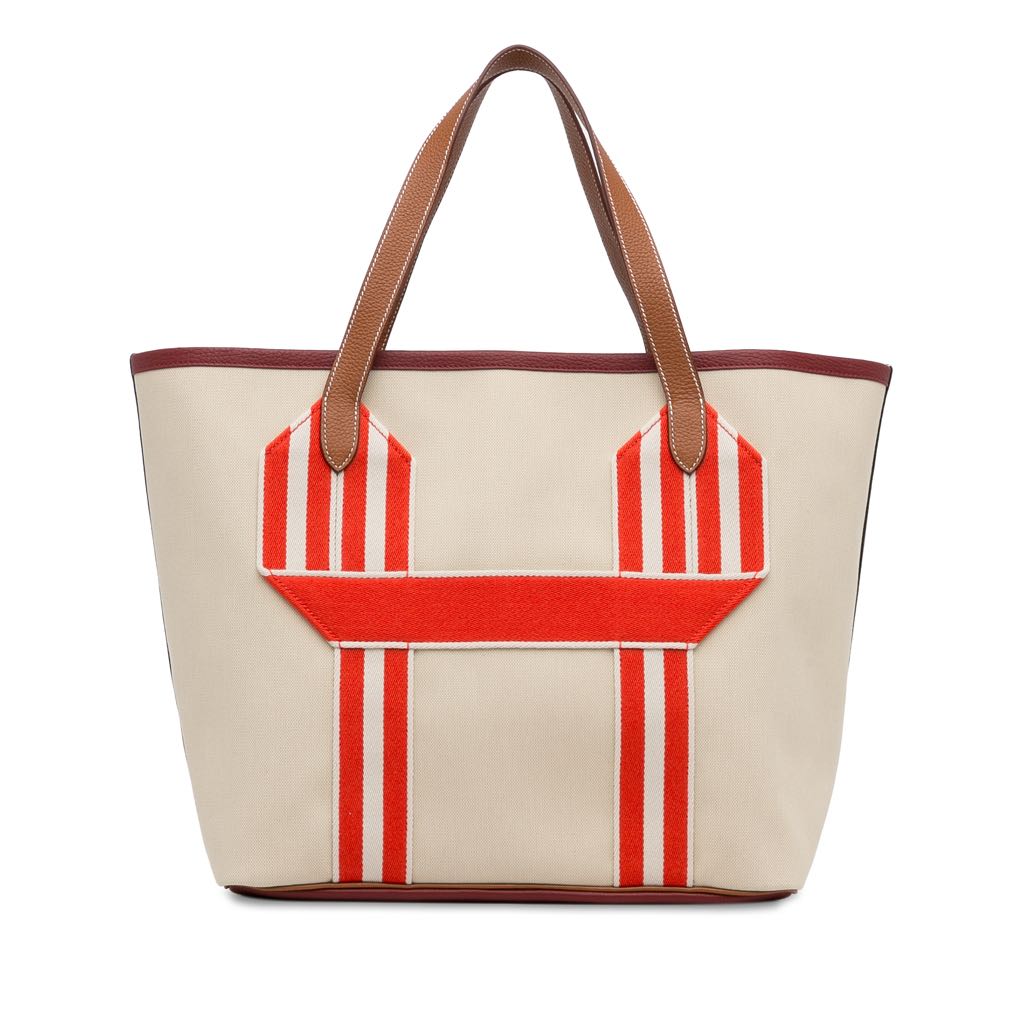 Hermès Canvas Pursangle Tote - 4