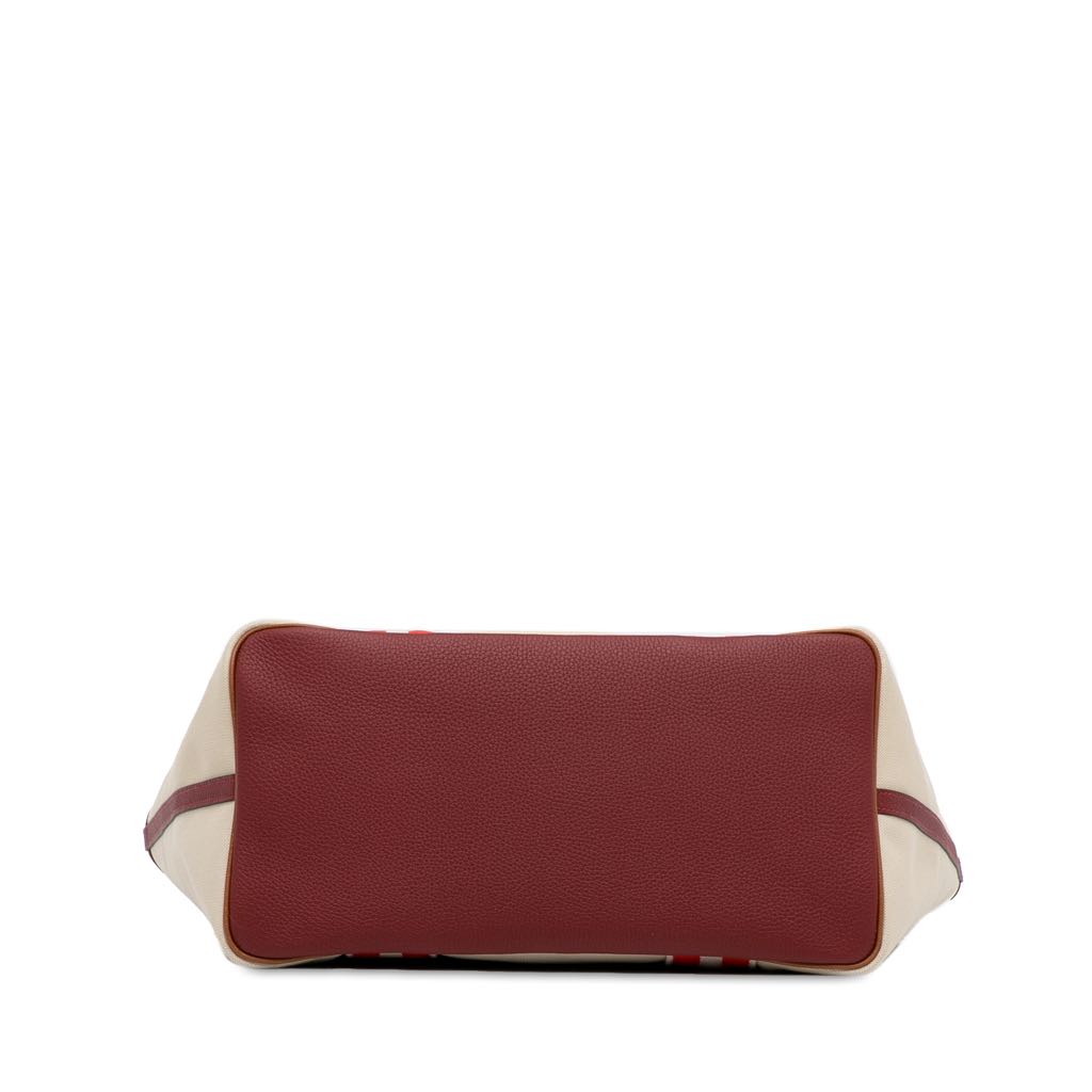 Hermès Canvas Pursangle Tote - 5