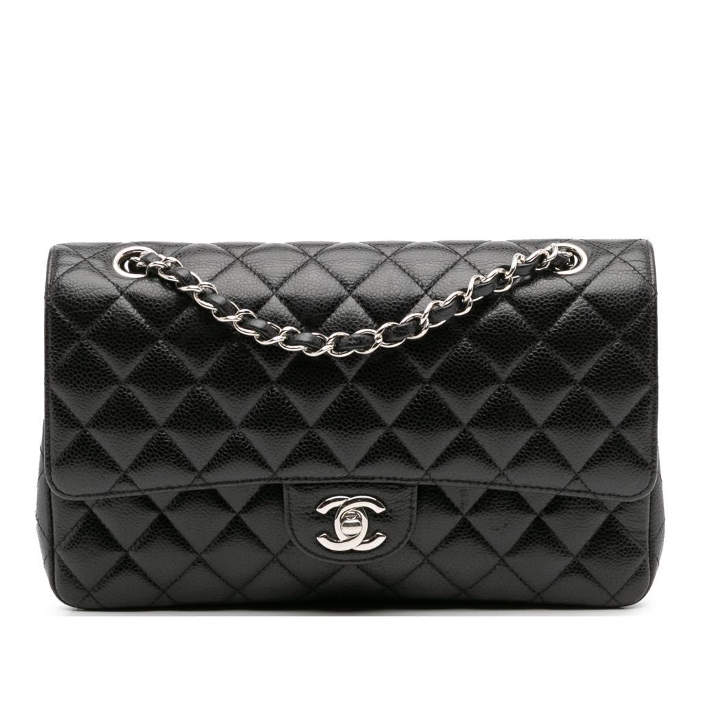 Chanel Medium Classic Caviar Double Flap