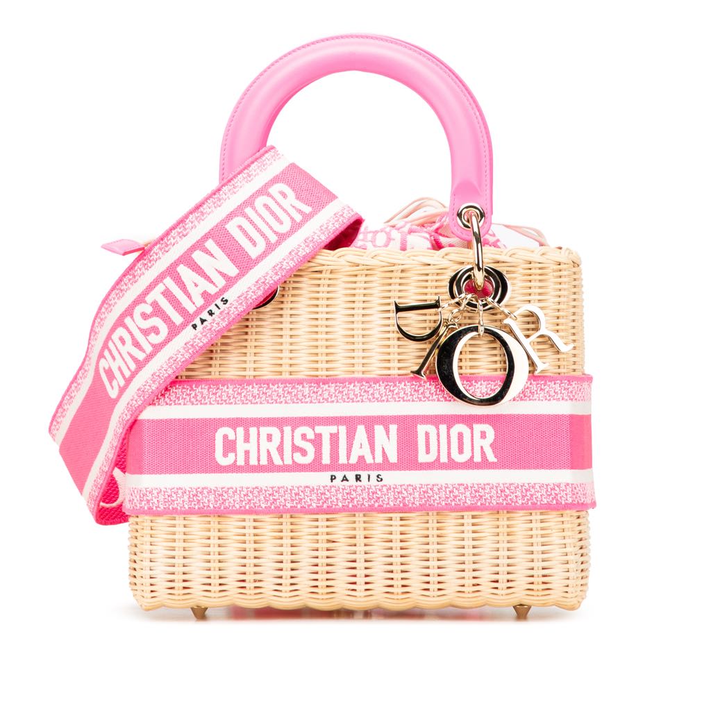 Dior Medium Oblique Wicker Lady Dior