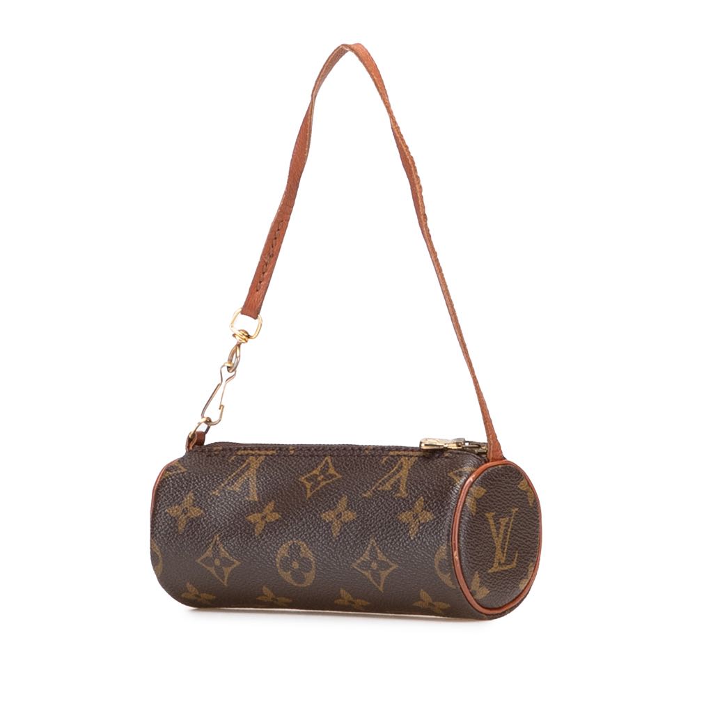 Louis Vuitton Monogram Papillon Pochette - Back view